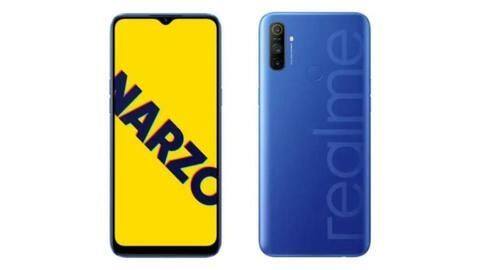 Realme Narzo 10A 4GB/64GB model launched at Rs. 10,000 Realme Narzo 10A 4GB/64GB model launched at Rs. 10,000