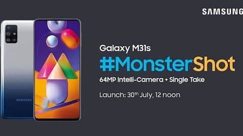 Ahead of launch, Samsung Galaxy M31s' specifications leaked Ahead of launch, Samsung Galaxy M31s' specifications leaked
