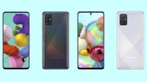 Samsung Galaxy A51, Galaxy A71 become cheaper in India Samsung Galaxy A51, Galaxy A71 become cheaper in India