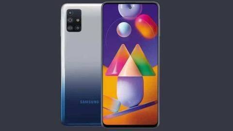 Samsung Galaxy M31s launched in India at Rs. 19,500 Samsung Galaxy M31s launched in India at Rs. 19,500