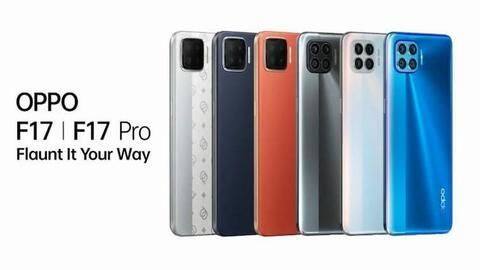 OPPO F17, F17 Pro, with 4,000mAh battery, launched OPPO F17, F17 Pro, with 4,000mAh battery, launched