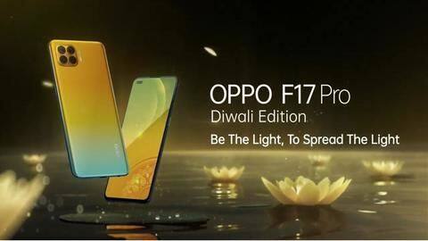 OPPO F17 Pro Diwali Edition launched at Rs. 24,000 OPPO F17 Pro Diwali Edition launched at Rs. 24,000