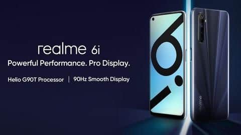 Realme 6i, with 90Hz screen, launched at Rs. 13,000 Realme 6i, with 90Hz screen, launched at Rs. 13,000