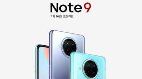 Redmi Note 9 5G-series to be launched on November 26 Redmi Note 9 5G-series to be launched on November 26