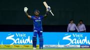 Suryakumar Yadav slams 83 versus RCB, surpasses 3,000 IPL runs