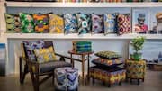 5 decor crafts inspired by Kenyan kikoi fabric