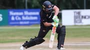 Ireland's Cade Carmichael slams 62 versus Afghanistan in 2nd ODI