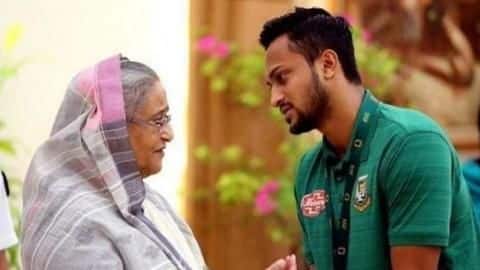 Here's why Sheikh Hasina has lent support to Shakib Here's why Sheikh Hasina has lent support to Shakib