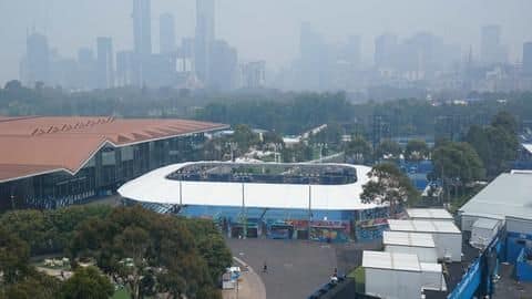Players forced to halt Australian Open practice session: Here's why Players forced to halt Australian Open practice session: Here's why