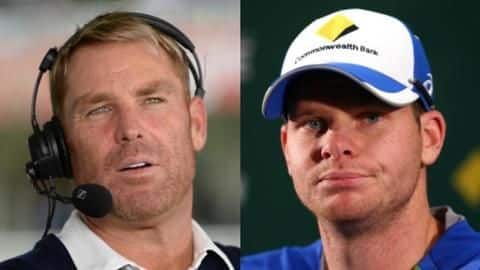 Ashes: Here's what Shane Warne has warned Steve Smith about Ashes: Here's what Shane Warne has warned Steve Smith about