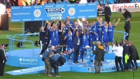 Leicester won their maiden EPL title in 2015-16 Leicester won their maiden EPL title in 2015-16