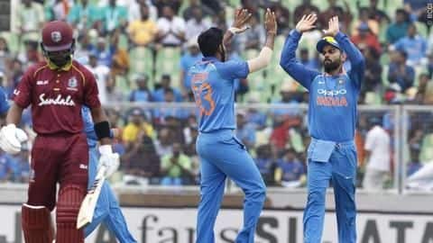 Top five ODI clashes between India and Windies Top five ODI clashes between India and Windies