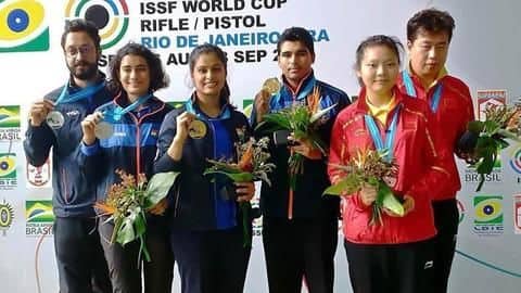 ISSF World Cup: India finish with 16 gold medals ISSF World Cup: India finish with 16 gold medals