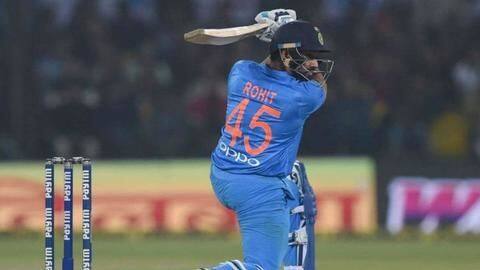 A look at the T20I records held by Rohit Sharma A look at the T20I records held by Rohit Sharma