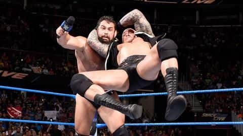 WWE: Instances when superstars got hit with their own finishers WWE: Instances when superstars got hit with their own finishers