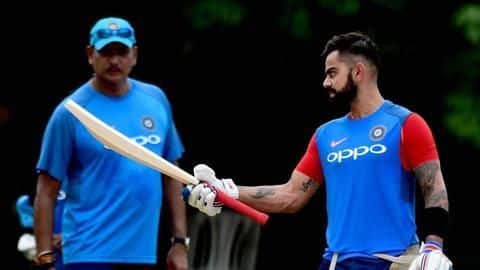 Shastri likely to retain the role following Kohli's backing Shastri likely to retain the role following Kohli's backing