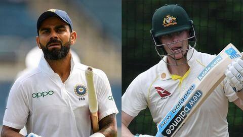 Kohli in competition with Smith as the best Test batsman Kohli in competition with Smith as the best Test batsman