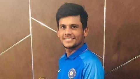 Priyam Garg thanks his father after getting U-19 captaincy Priyam Garg thanks his father after getting U-19 captaincy