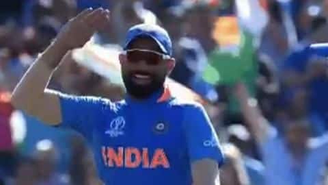 Here is what Sheldon Cottrell said about Shami's celebration Here is what Sheldon Cottrell said about Shami's celebration
