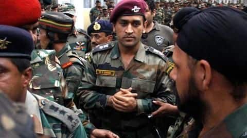Dhoni decided to take a break to serve army Dhoni decided to take a break to serve army