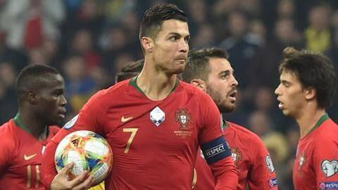 Five footballers with the most number of international goals Five footballers with the most number of international goals