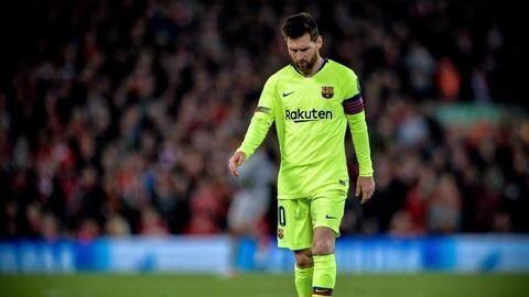 Lionel Messi's night at Anfield gets worse: Here's how Lionel Messi's night at Anfield gets worse: Here's how