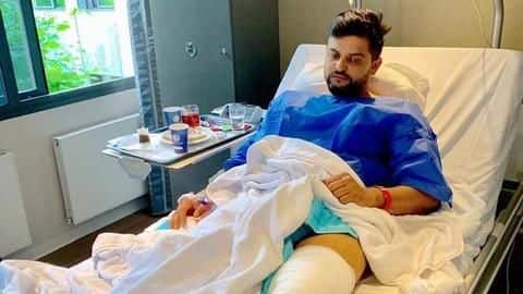 Here's what Suresh Raina has said following knee surgery Here's what Suresh Raina has said following knee surgery