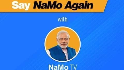 BJP's campaign: Launches NaMo TV ahead of Lok Sabha polls BJP's campaign: Launches NaMo TV ahead of Lok Sabha polls