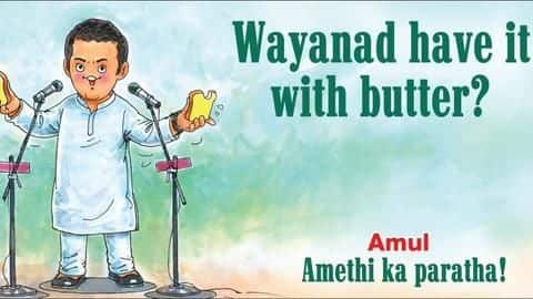 Amul's latest comic featuring Rahul Gandhi sets Internet on fire Amul's latest comic featuring Rahul Gandhi sets Internet on fire