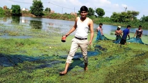 Engineer from Noida brings over 10 lakes back to life Engineer from Noida brings over 10 lakes back to life