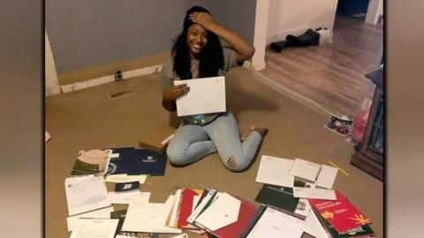 US teen receives acceptance from 55 colleges, Rs. 7cr scholarship US teen receives acceptance from 55 colleges, Rs. 7cr scholarship