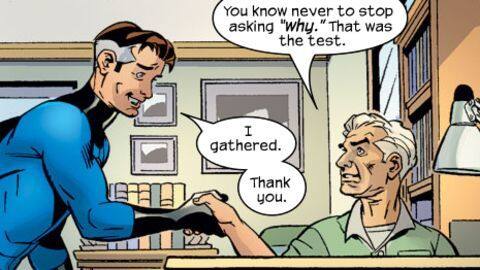 He has appeared in the comics three times He has appeared in the comics three times