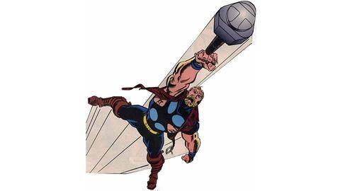 Thor's temporary replacement who got corrupted by a powerful weapon Thor's temporary replacement who got corrupted by a powerful weapon