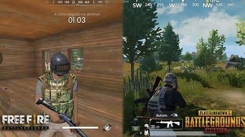 Gamingbytes Free Fire Or Pubg Mobile Which One Is Better Newsbytes