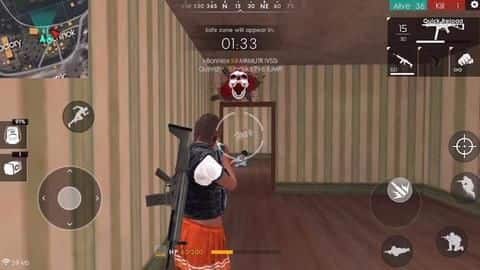 pubg and free fire video