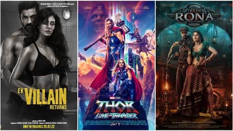 'Ek Villain Returns' to 'Vikrant Rona': Examining box office collections 'Ek Villain Returns' to 'Vikrant Rona': Examining box office collections