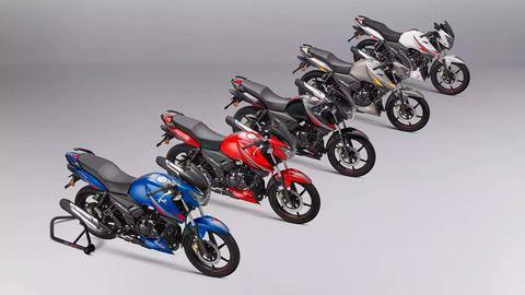 TVS unveils updated Apache RTR 160 and RTR 180 motorcycles TVS unveils updated Apache RTR 160 and RTR 180 motorcycles