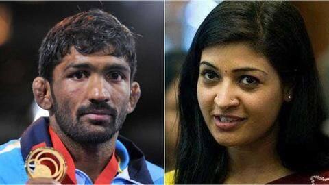 Alka Lamba questions Yogeshwar Dutt's parentage in ugly Twitter spat