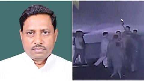 Agra: BJP MP's security beat toll staff; shots fired Agra: BJP MP's security beat toll staff; shots fired