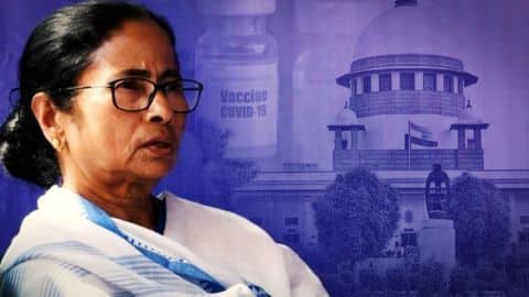 West Bengal government moves SC against Centre's vaccine policy West Bengal government moves SC against Centre's vaccine policy