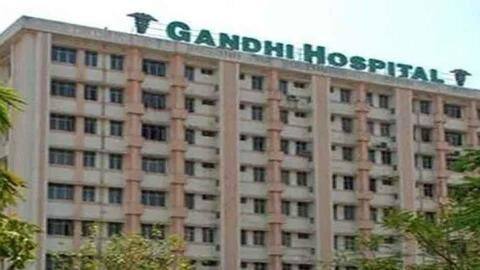 Injured admitted to Gandhi hospital; driver booked Injured admitted to Gandhi hospital; driver booked