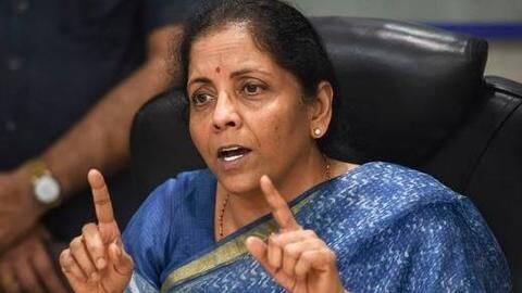 Sitharaman obsessed with blaming others: Singh responds to FM's attack Sitharaman obsessed with blaming others: Singh responds to FM's attack
