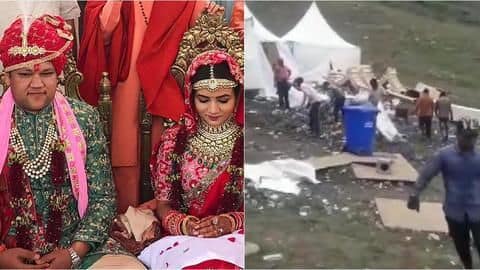 Guptas leave wedding trash in Auli, to bear cleaning expenses Guptas leave wedding trash in Auli, to bear cleaning expenses
