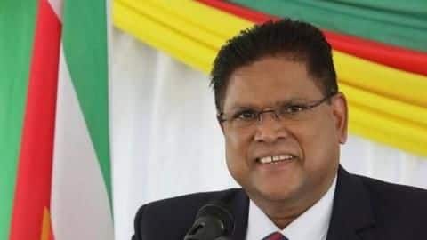 Suriname's Indian-origin President to be Republic Day chief guest: Report Suriname's Indian-origin President to be Republic Day chief guest: Report