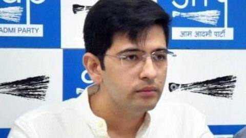 AAP spokesperson Raghav Chadha criticized Delhi Police AAP spokesperson Raghav Chadha criticized Delhi Police