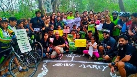 Activists have been trying to Save Aarey for 2 years Activists have been trying to Save Aarey for 2 years