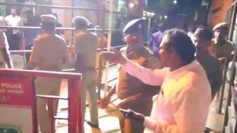 Collector noticed VIP enclosure was crowded; got angry Collector noticed VIP enclosure was crowded; got angry