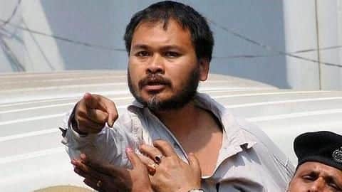 Arrested for sedition, activist Akhil Gogoi's home raided by NIA Arrested for sedition, activist Akhil Gogoi's home raided by NIA