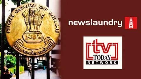 TV Today network sues Newslaundry for defamation seeking Rs. 2cr TV Today network sues Newslaundry for defamation seeking Rs. 2cr