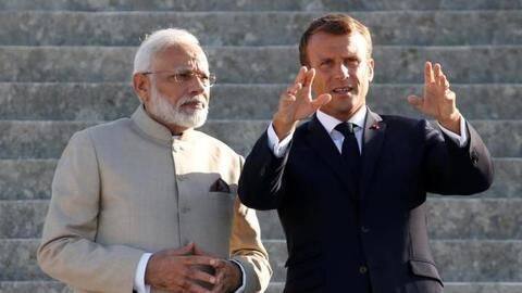 Modi, Macron discuss cooperation after France's fallout with Australia, US Modi, Macron discuss cooperation after France's fallout with Australia, US